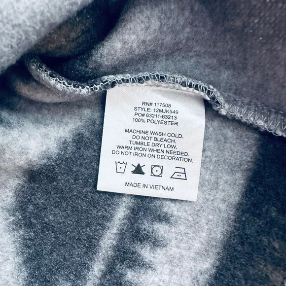 Junk Food Clothing Mens Harper Cardi Meteorite Southwestern Shawl Cardigan S NEW - Picture 9 of 9